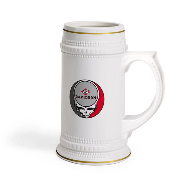 Davidson College Grateful Dead Stealie Beer Stein Mug - StealieShop